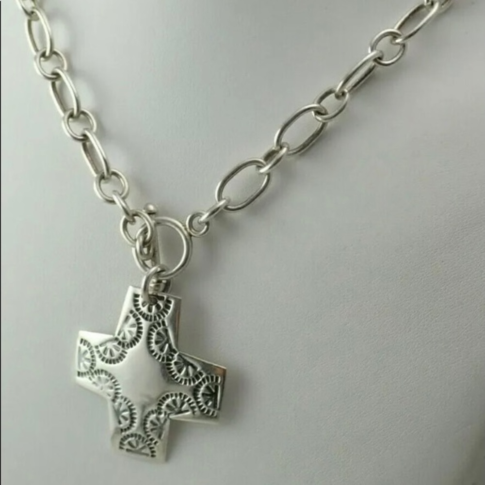 Silpada southwestern cross necklace